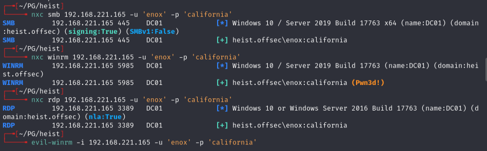 BloodHound enumeration