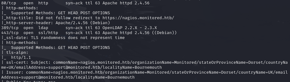 Nmap continued
