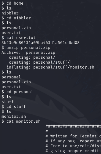 personal.zip contents