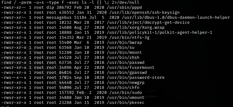Privilege escalation