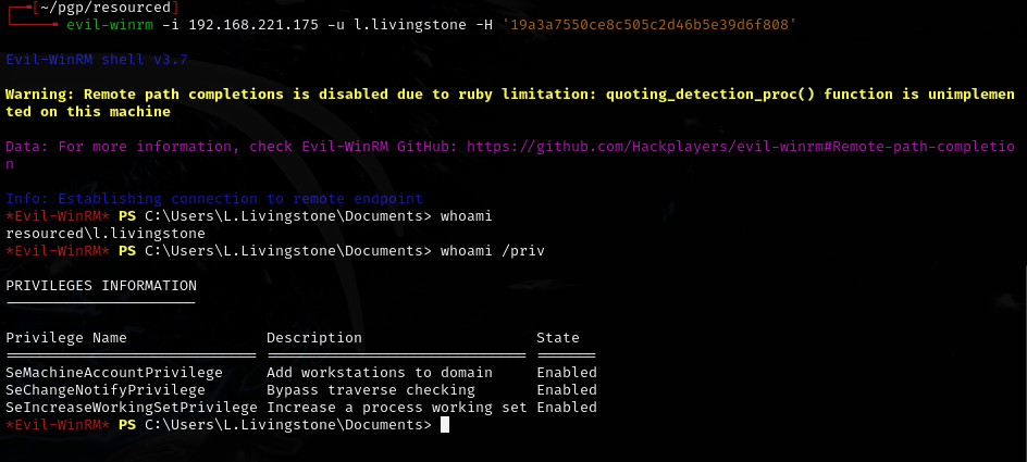 Access as l.livingstone
