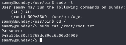 Sudo permissions