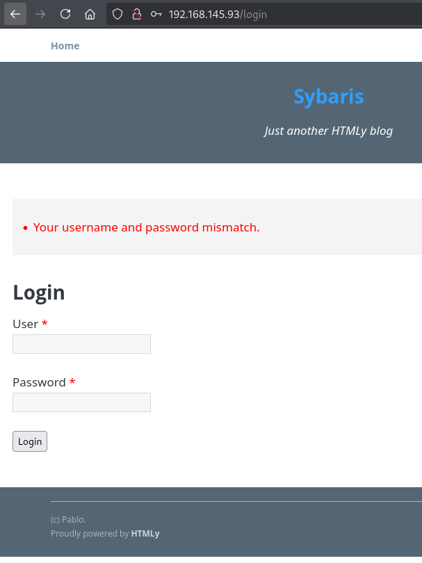 Web app login
